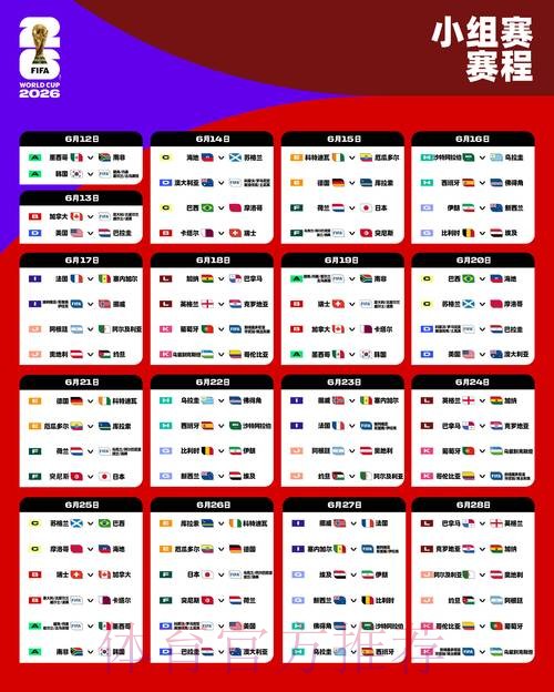 2026世界杯赛程高清版观看指南怎么查 2026世界杯赛程高清版观看指南怎么查